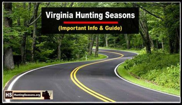 What are the hunting seasons in Virginia?