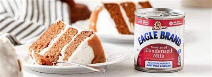 What are the ingredients in Eagle Brand sweetened condensed milk?