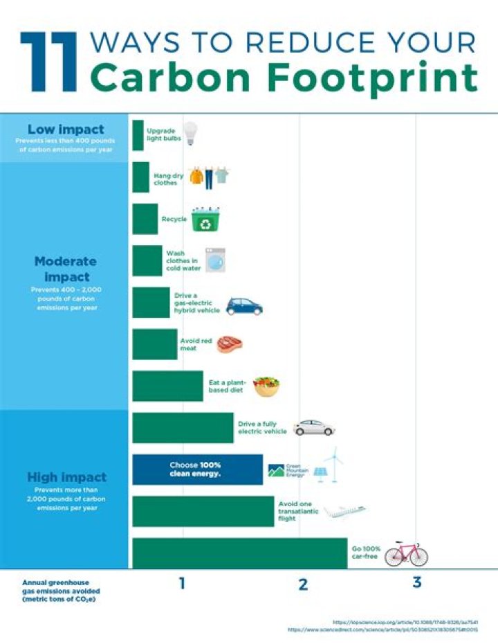 What are the problems with reducing carbon footprint?