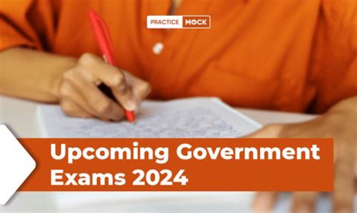What are the upcoming government exams 2020?