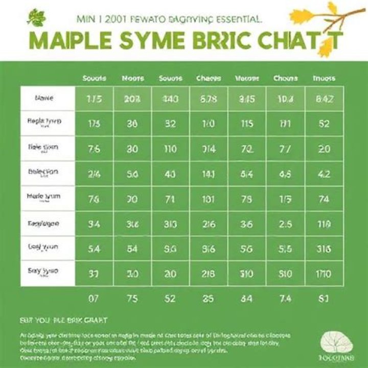 What Brix is maple syrup?