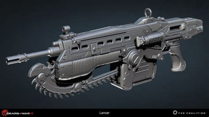 What caliber is the Lancer Gears of War?