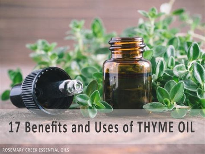 What can I use instead of thyme essential oil?