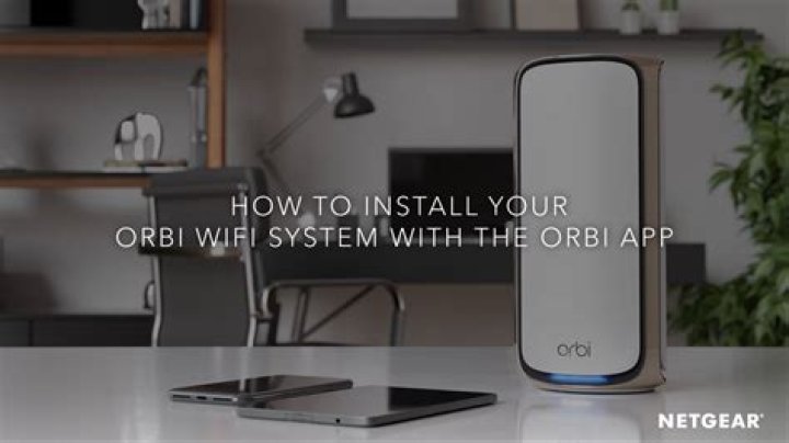 What can you do with the Orbi app?