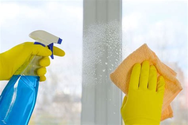What can you use to clean windows if you don't have Windex?