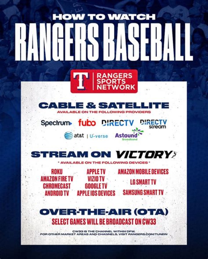 What channel are the Rangers playing on spectrum?