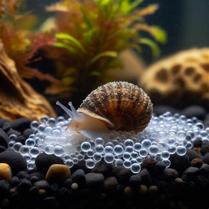 What color are snail eggs?