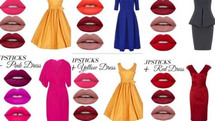 What color lipstick goes with mustard?