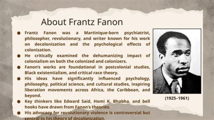 What did Frantz Fanon believe in?