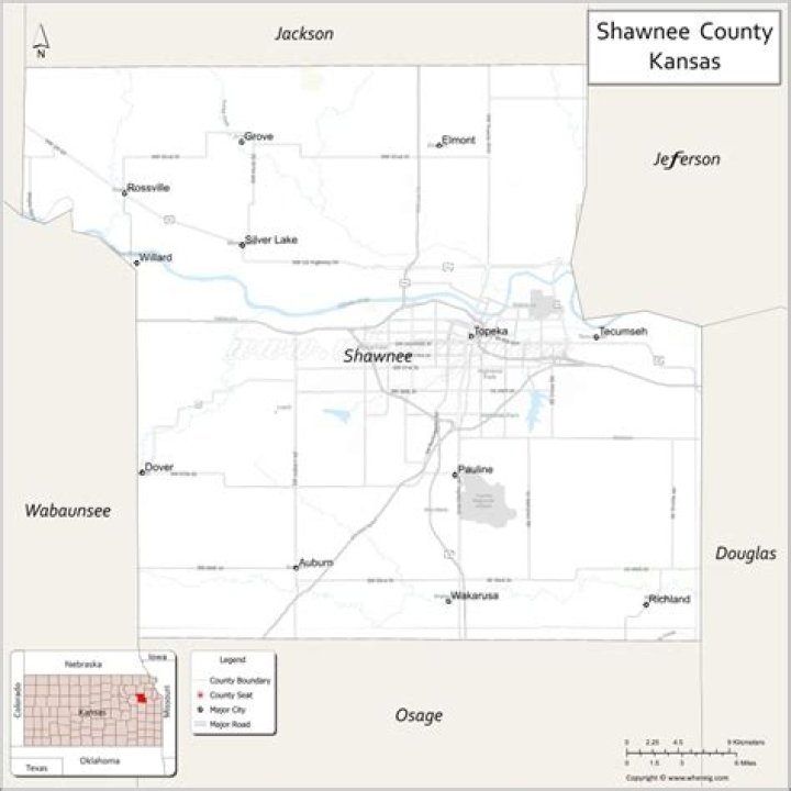 What district is Shawnee County in Kansas?