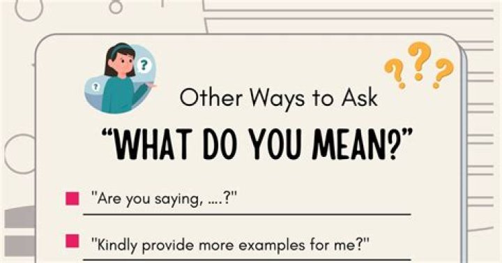 What do you mean by one way?