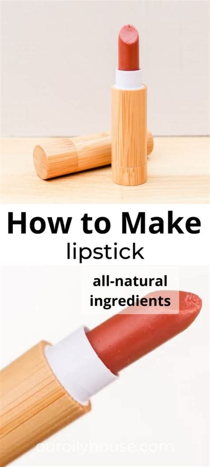 What do you need to make your own lipstick?