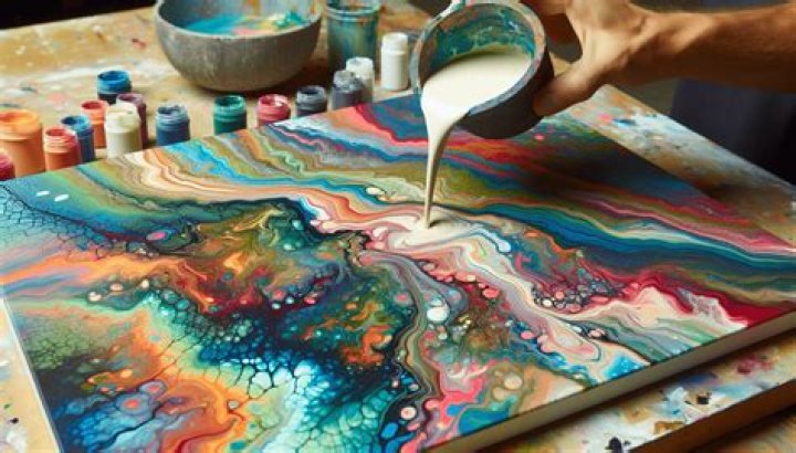 What do you put on top of an oil painting?