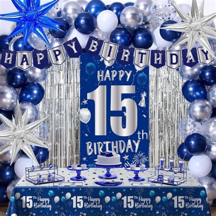 What do you say for a 15th birthday boy?