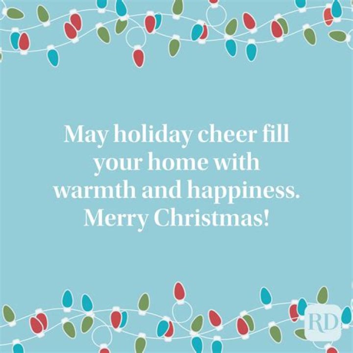 What do you write in a seniors holiday card?