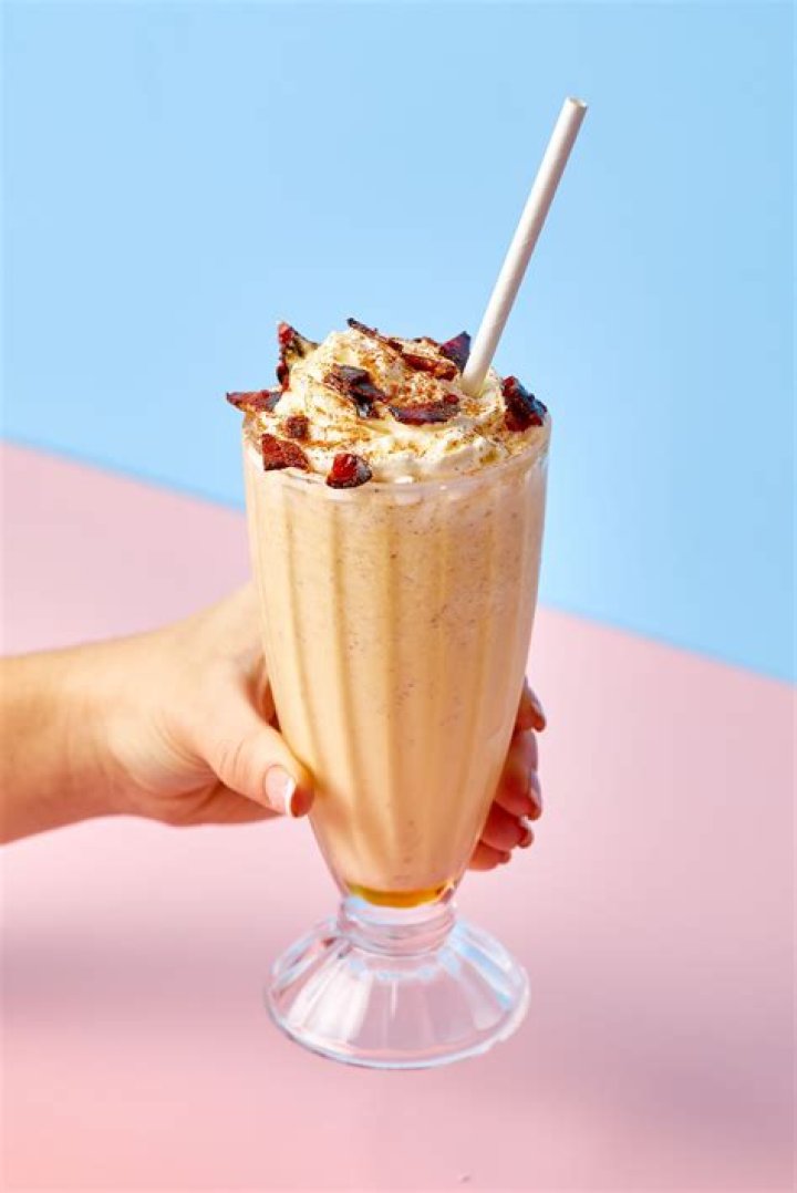 What does a bacon milkshake taste like?