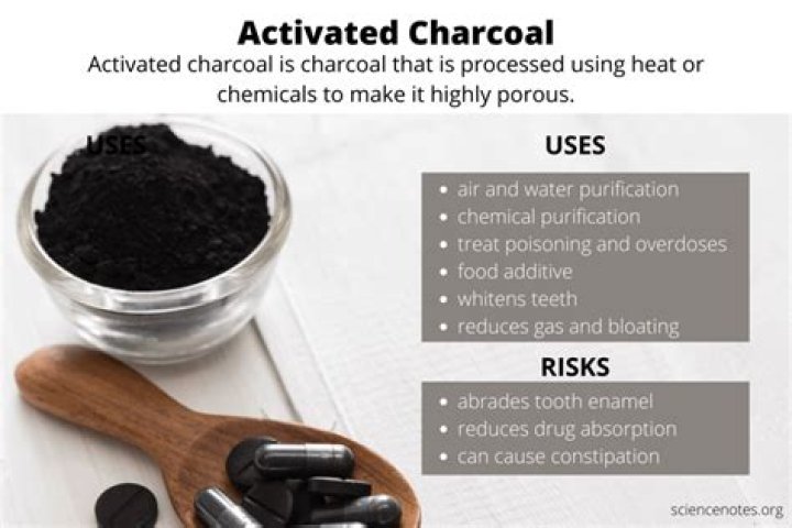 What does charcoal do in gunpowder?