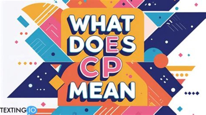 What does CP mean in pharmacy?