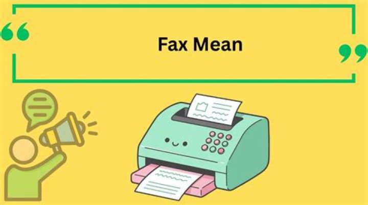 What does Fax emoji mean?