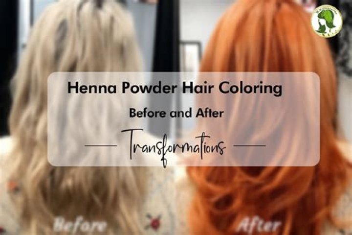 What does henna do to blondes?