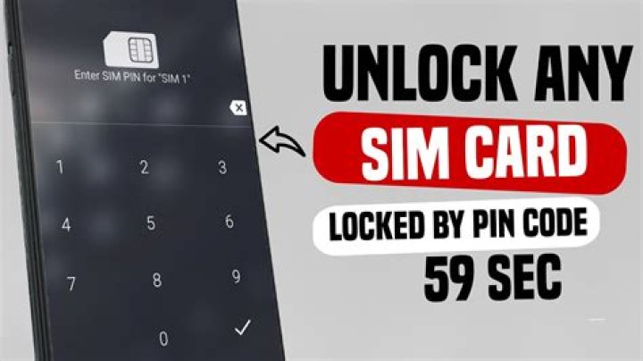 What does it mean if your SIM card is locked?