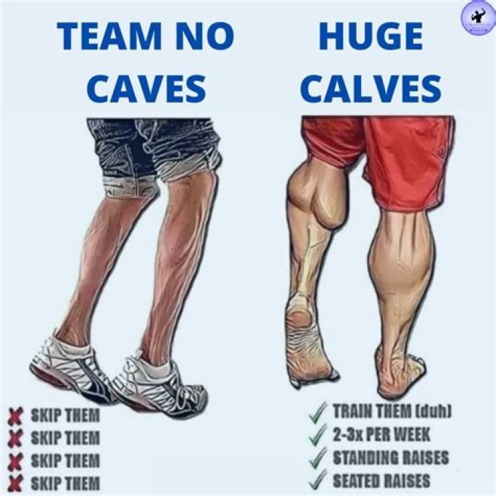 What does it mean to have big calves?