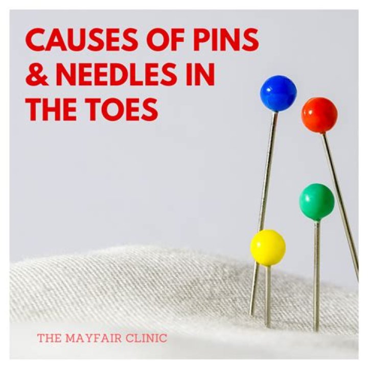 What does needles and pins mean?