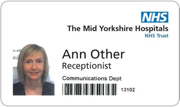 What does NHS Id look like?
