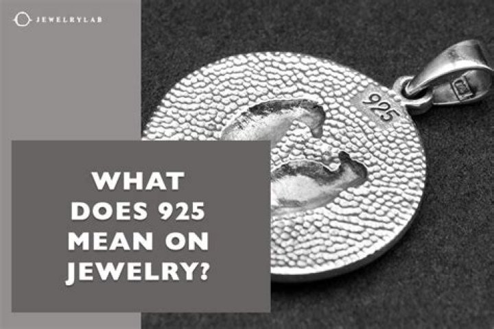 What does stg mean on jewelry?