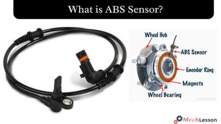What does the ABS sensor connect to?