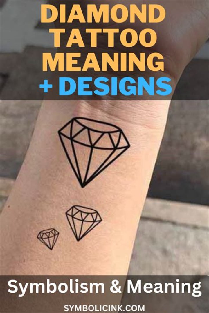 What does the diamond tattoo symbolize?