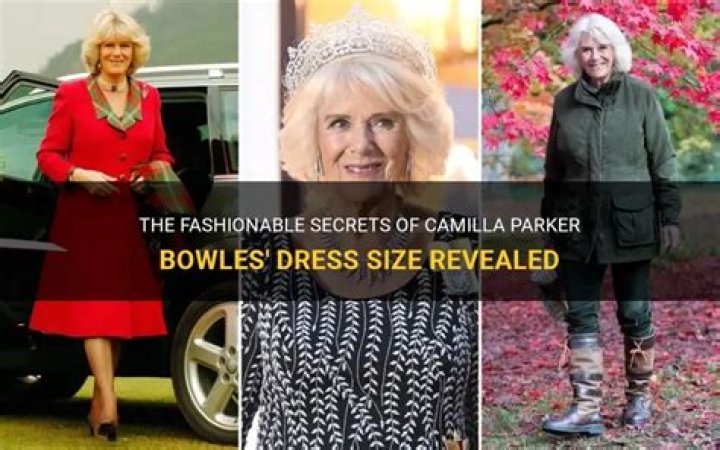 What dress size is Camilla Parker Bowles?