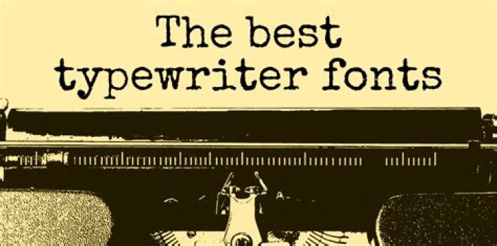 What font is typewriter font?