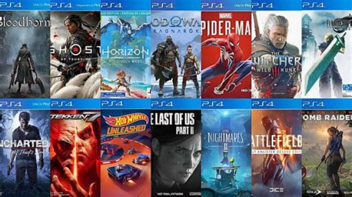 What games can you play on the ps4 pro?