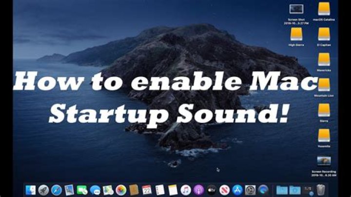 What happened to the Mac startup sound?