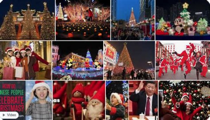 What holiday does China celebrate in December?