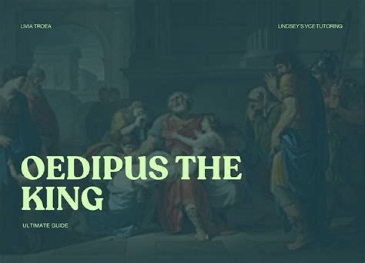 What imagery is used in Oedipus the King?