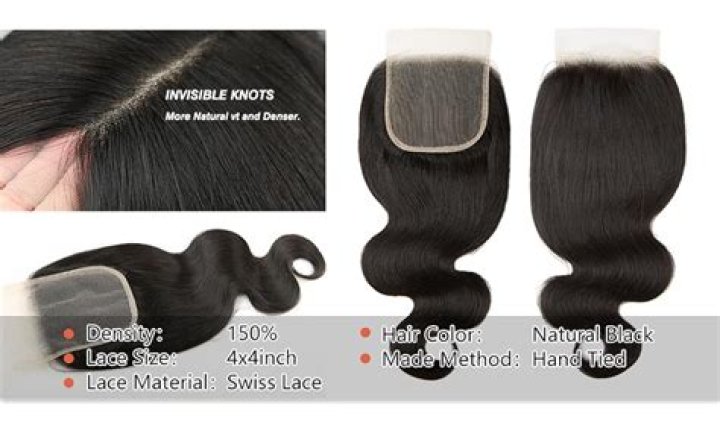 What is a 4x4 lace closure?