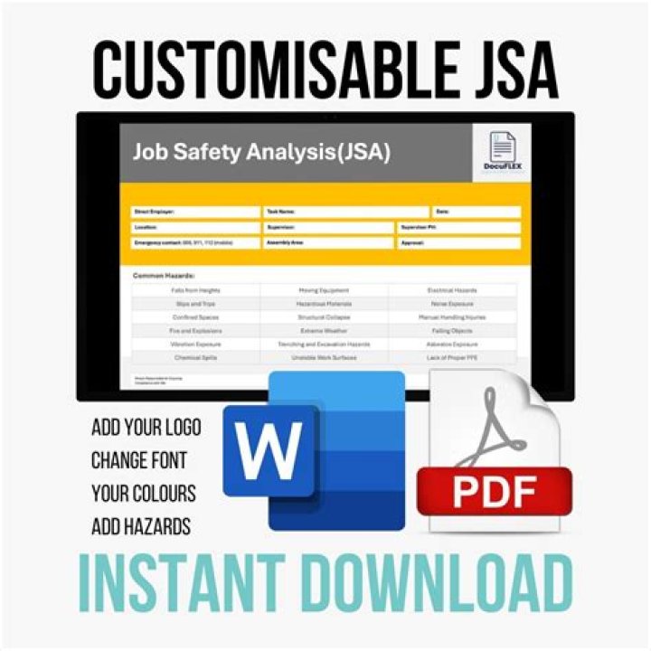 What is a JSA OSHA?