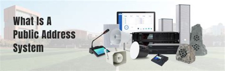 What is a public address system called?