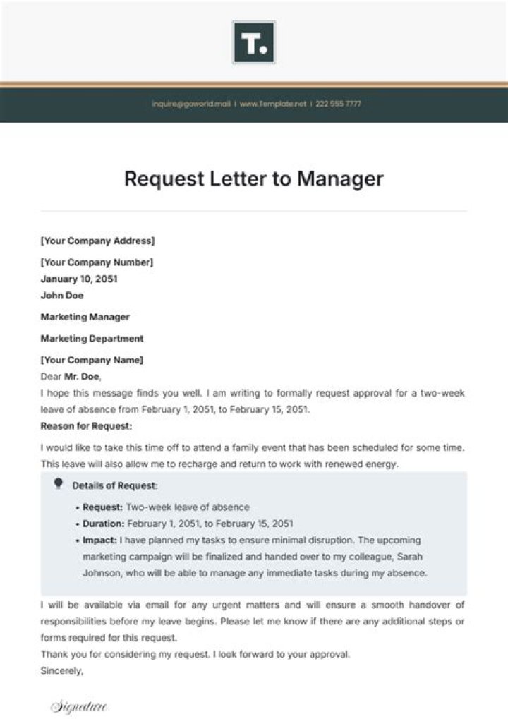 What is a reasonable request from management?