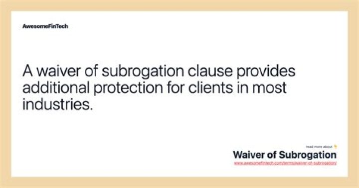 What is a waiver of protest?