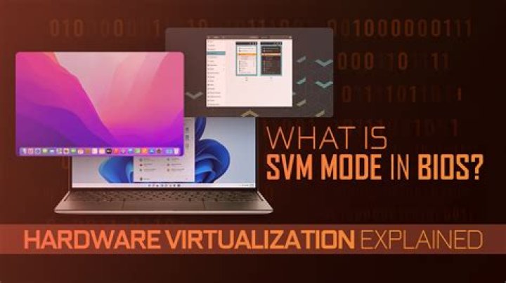 What is AMD SVM technology?