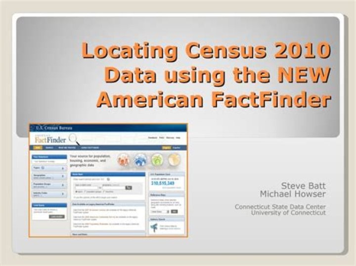 What is American FactFinder?