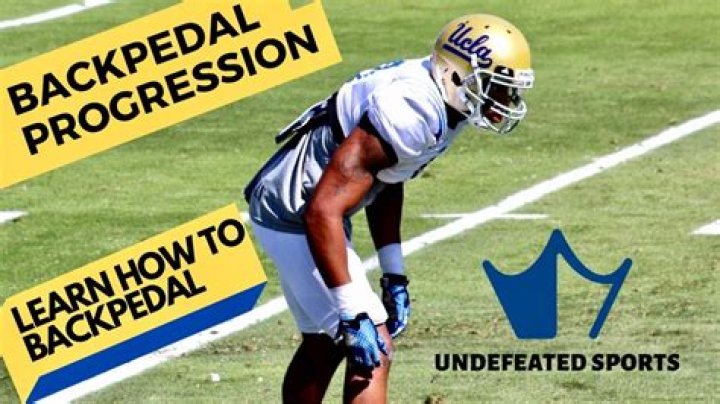 What is backpedaling exercise?