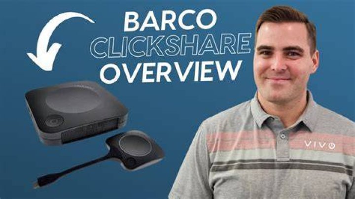 What is Barco ClickShare launcher?