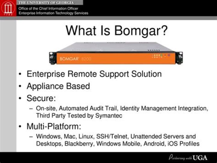 What is Bomgar remote support?