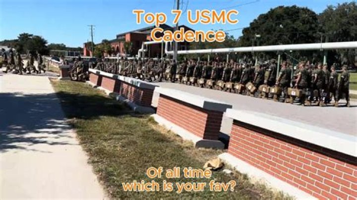 What is cadence in the military?