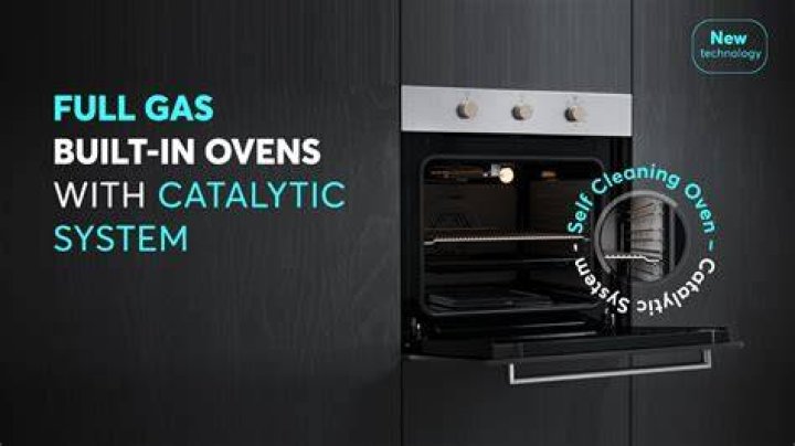 What is catalytic self-cleaning oven?