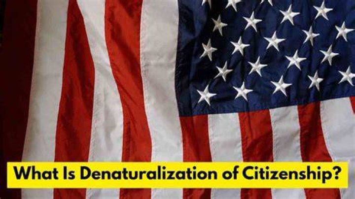What is civil denaturalization?